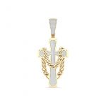 10K 0.43CT Diamond Pendant