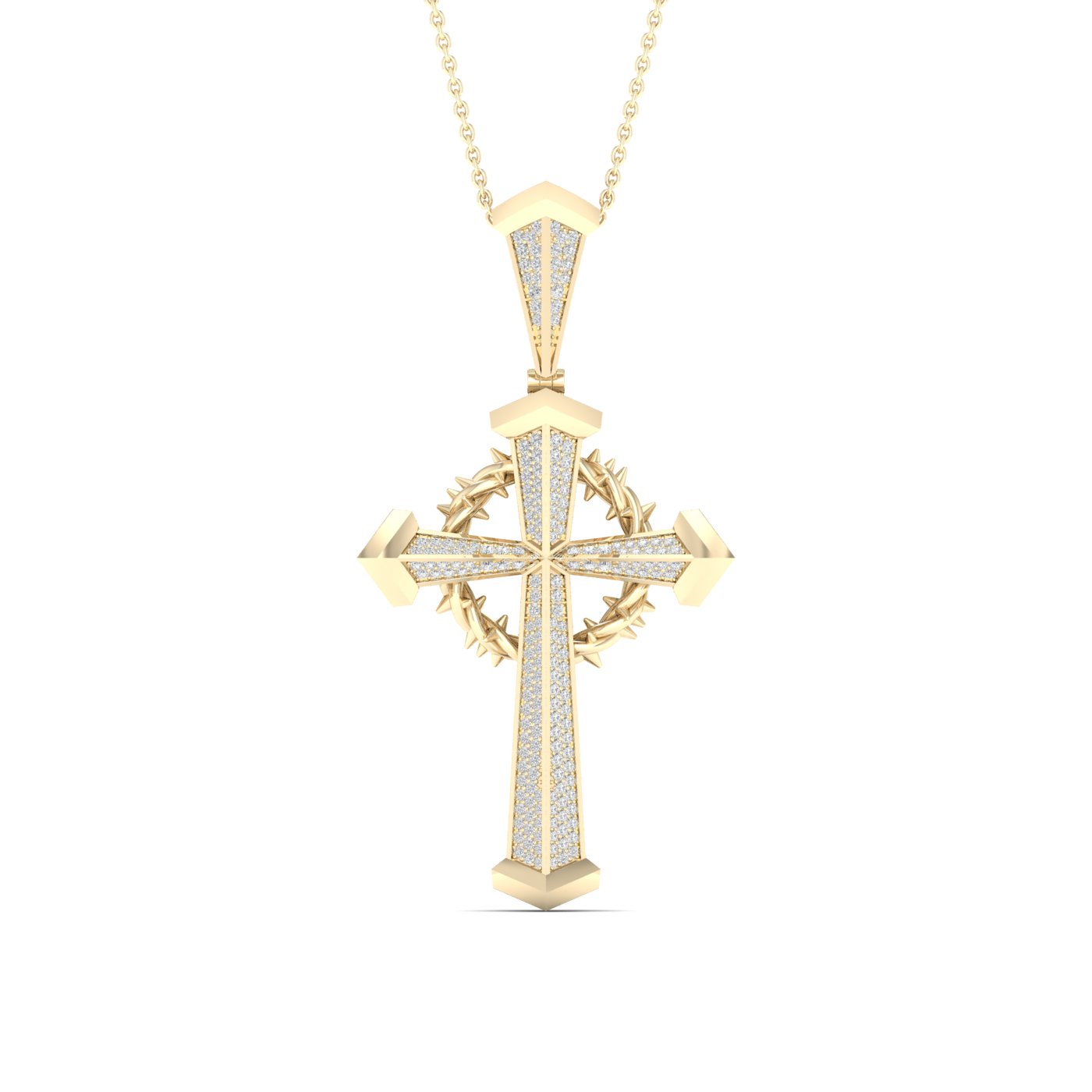 58253_1.jpg 10K 0.50CT Diamond Pendant - Image 1