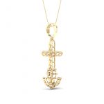 10K 0.40CT Diamond Pendant - Image 2