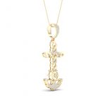 10K 0.40CT Diamond Pendant - Image 3