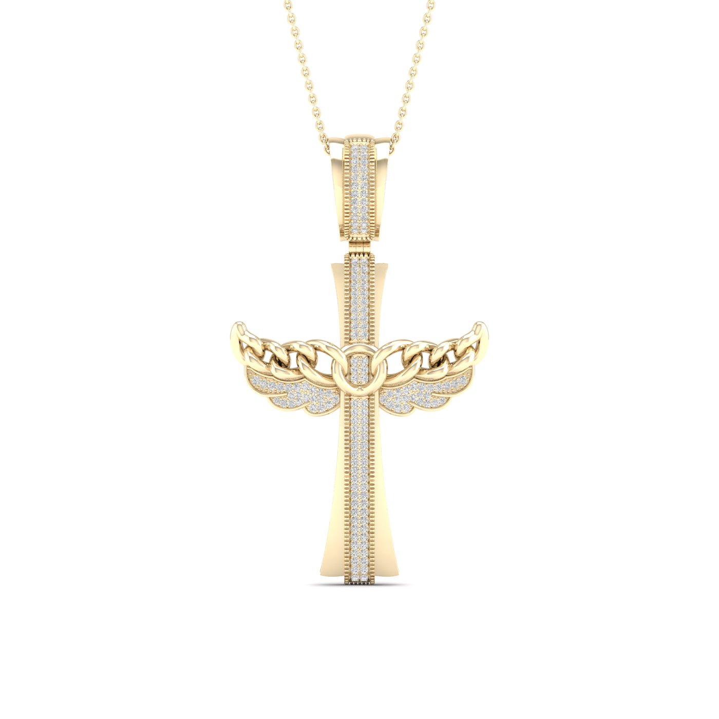 58260_1.jpg 10K 0.43CT Diamond Pendant - Image 1