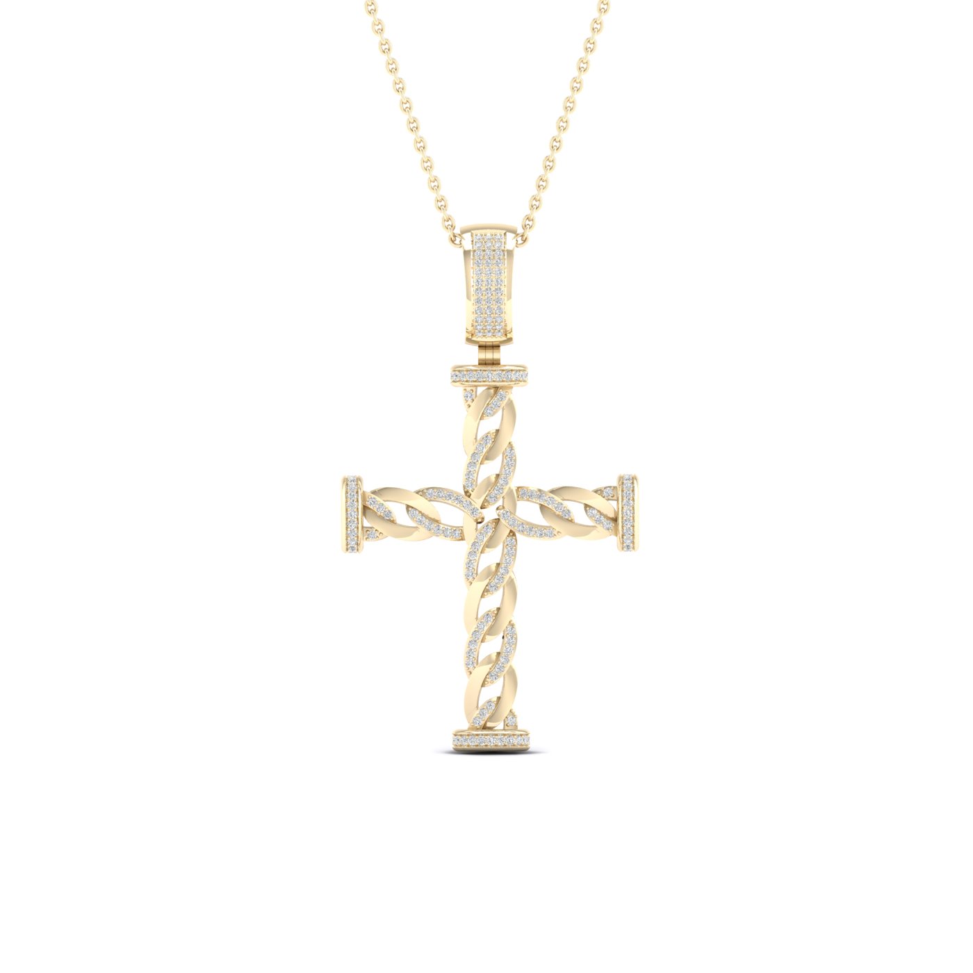 58266_1.jpg 10K 0.40CT Diamond Pendant - Image 1