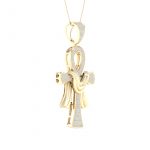 10K 0.80CT Diamond Pendant - Image 2