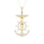 10K 0.50CT Diamond Pendant