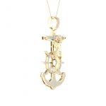 10K 0.50CT Diamond Pendant - Image 2
