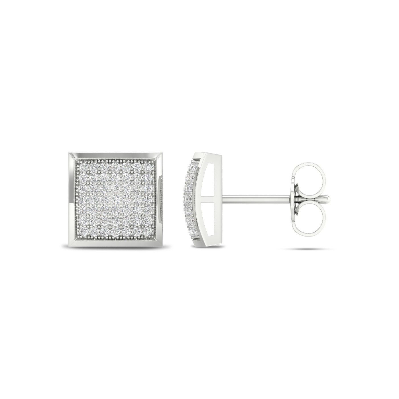 58363.jpg 10K 0.33CT Diamond Earring - Image 1