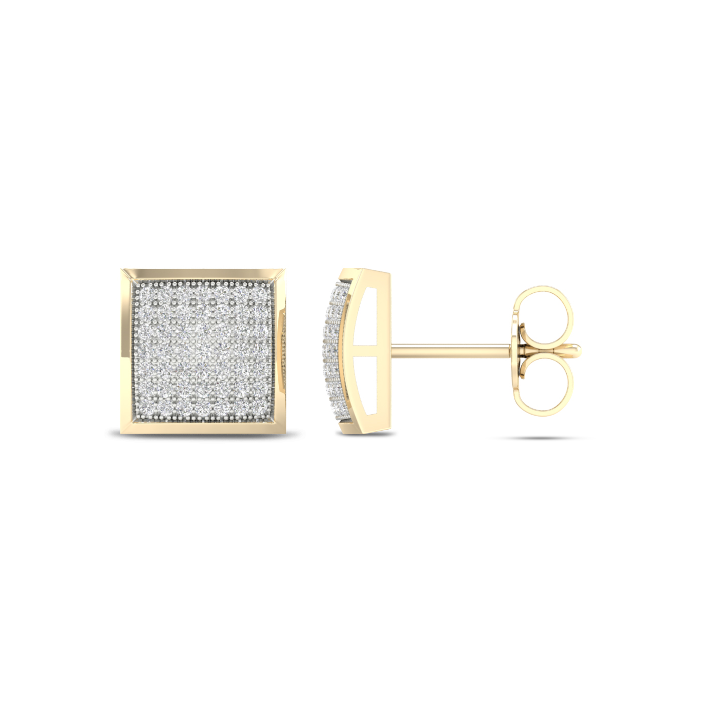 58365.jpg 10K 0.33CT Diamond Earring - Image 1