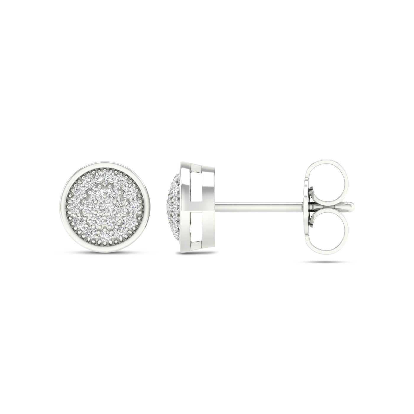 58391.jpg 10K 0.15CT Diamond Earring - Image 1