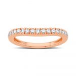 14K 0.33CT Diamond Band