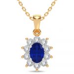 10K 0.05CT Diamond Pendant