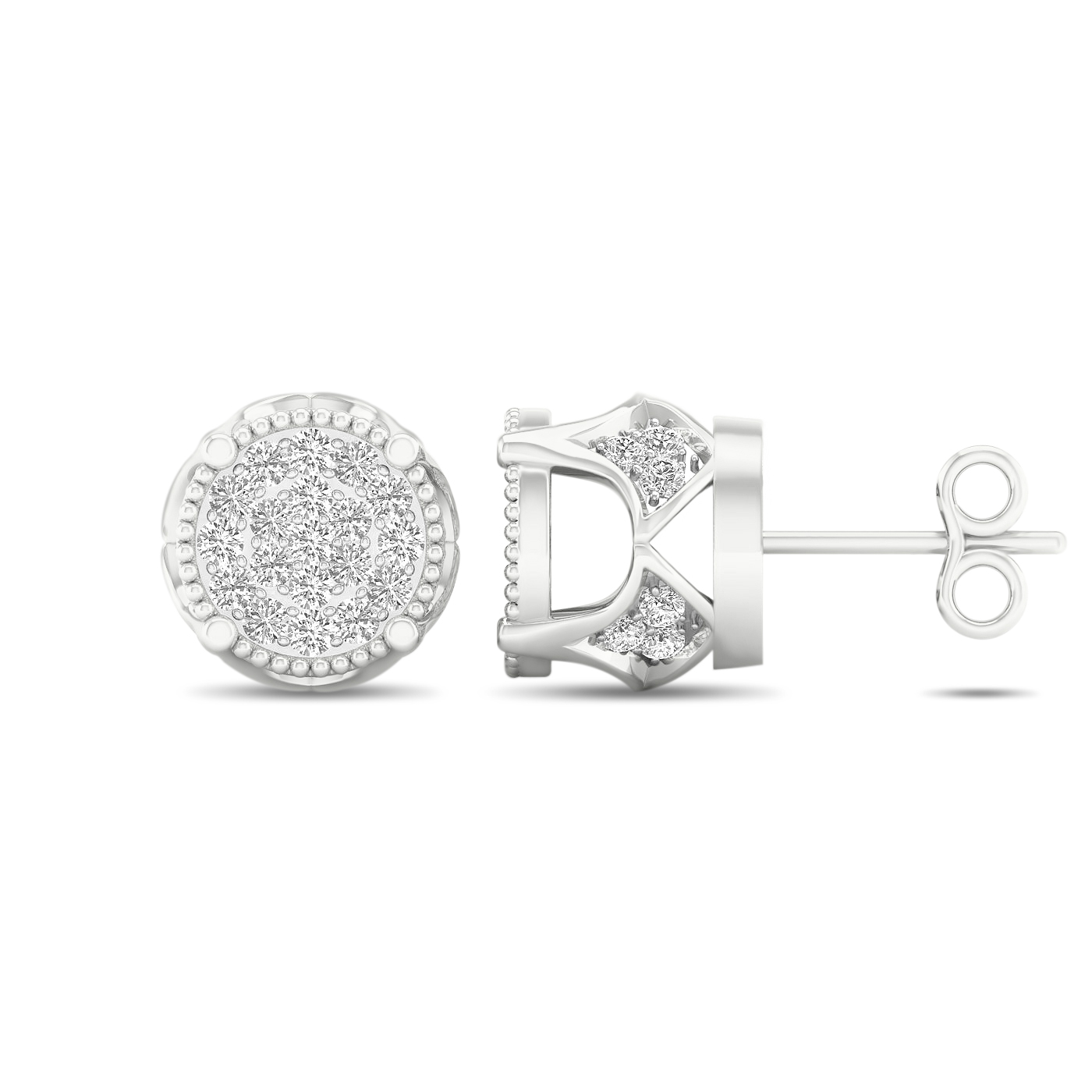 59142.jpg 10K 0.15CT Diamond Earring - Image 1