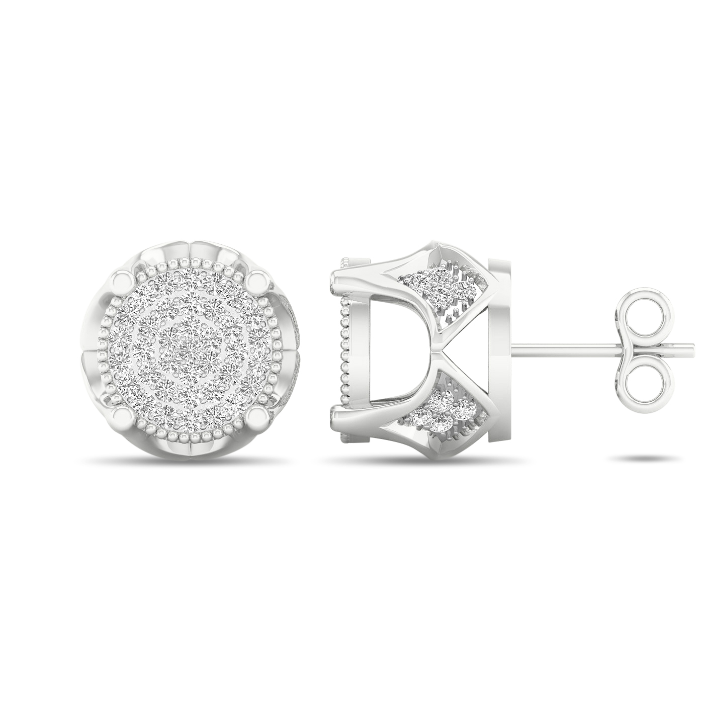 59148.jpg 10K 0.25CT Diamond Earring - Image 1