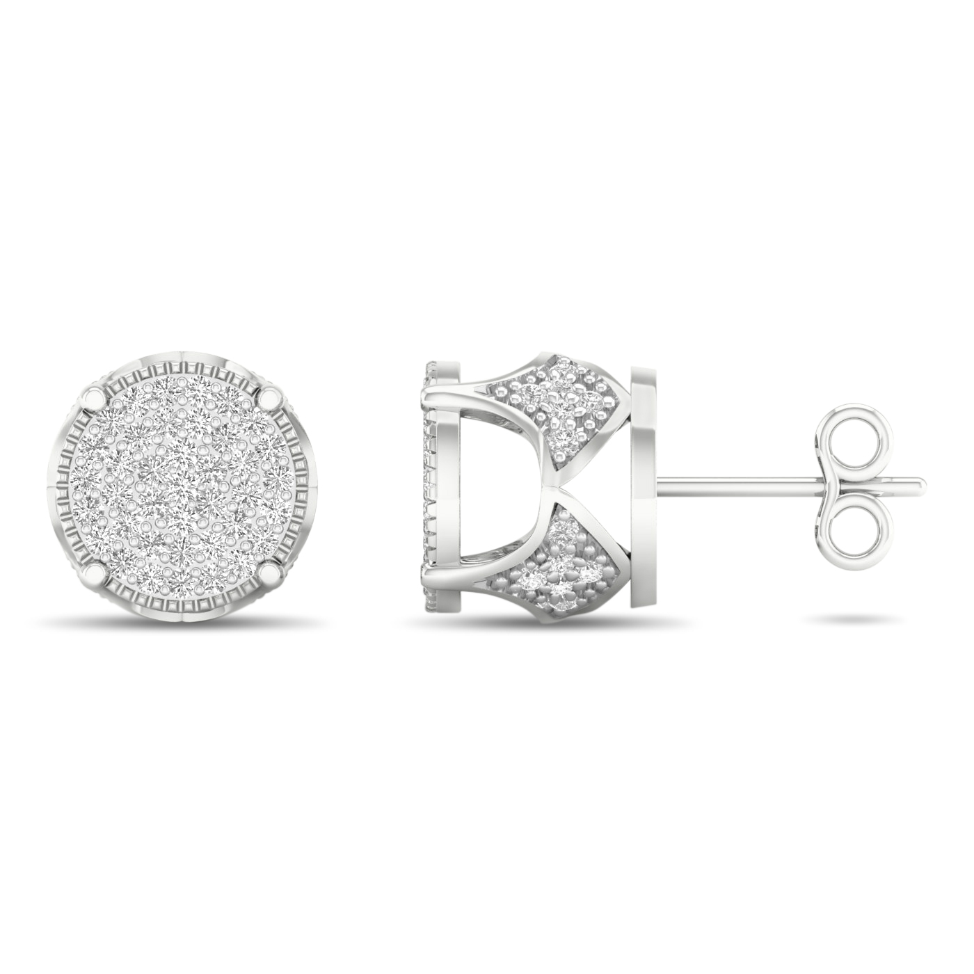 59150.jpg 10K 0.33CT Diamond Earring - Image 1