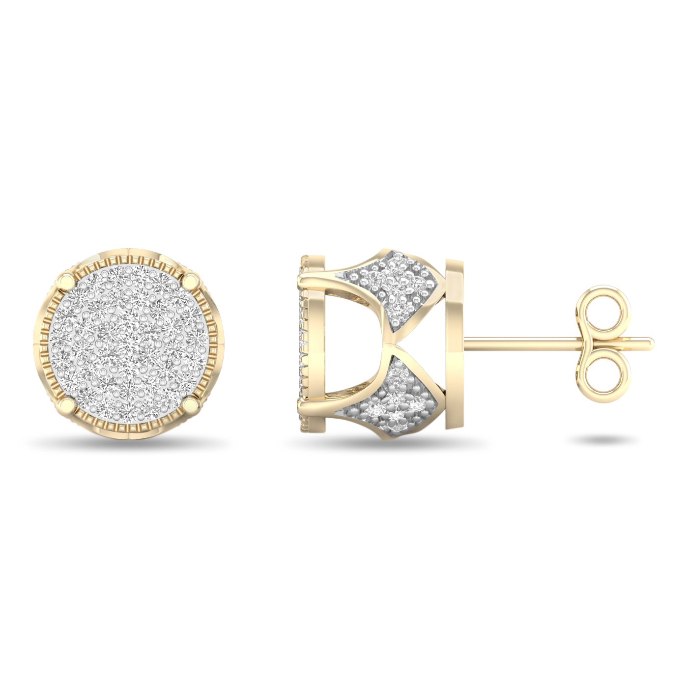 59151.jpg 10K 0.33CT Diamond Earring - Image 1