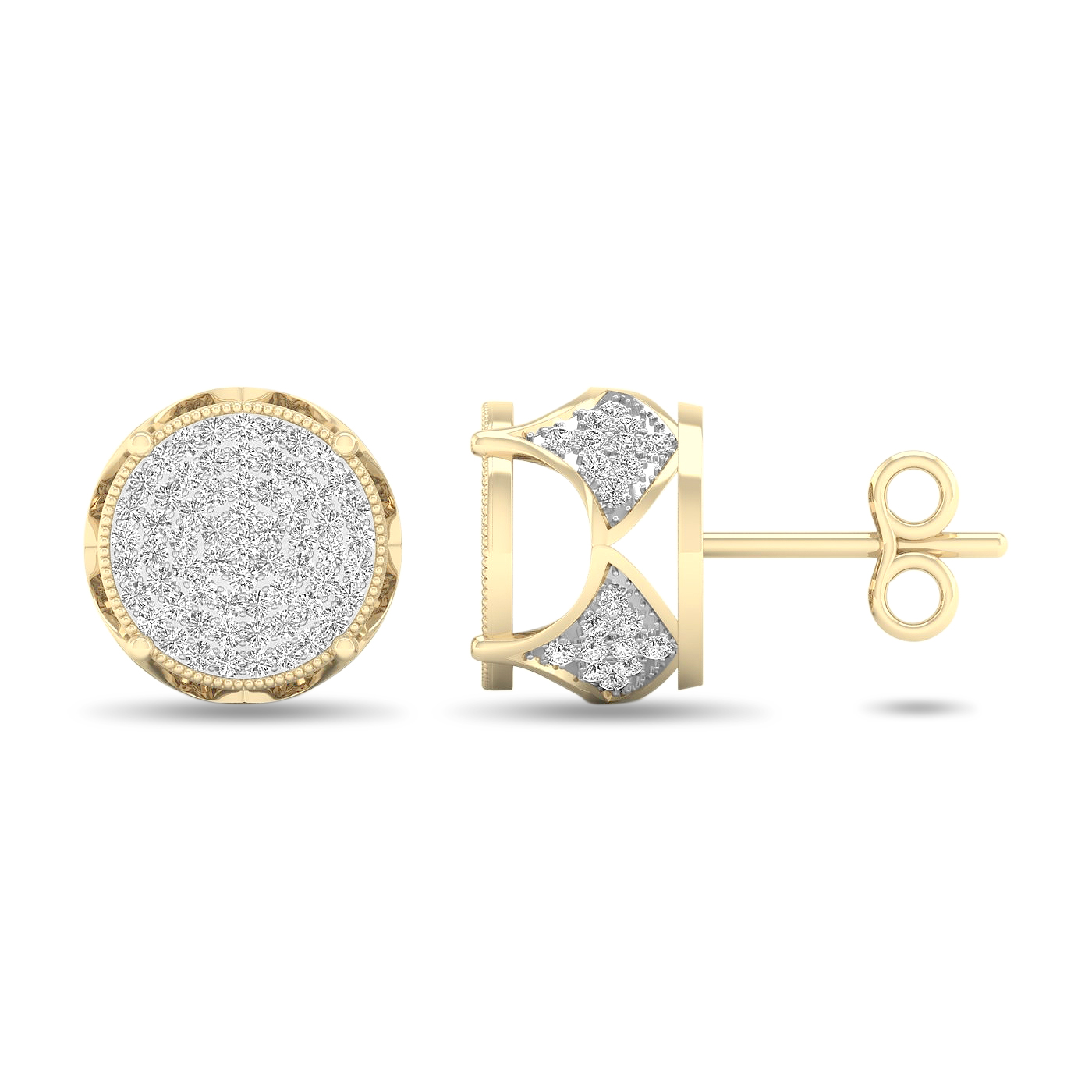 59153.jpg 10K 0.50CT Diamond Earring - Image 1