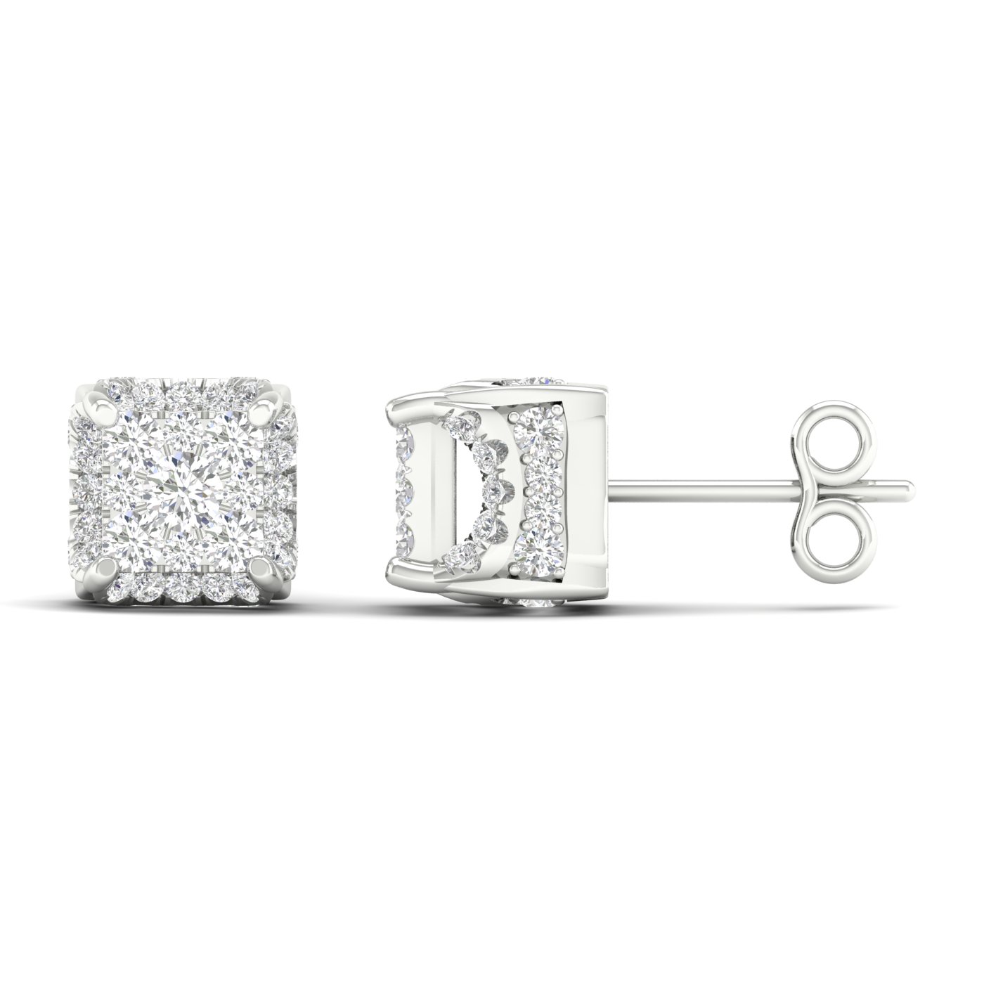 59156.jpg 10K 1.00CT Diamond Earring - Image 1