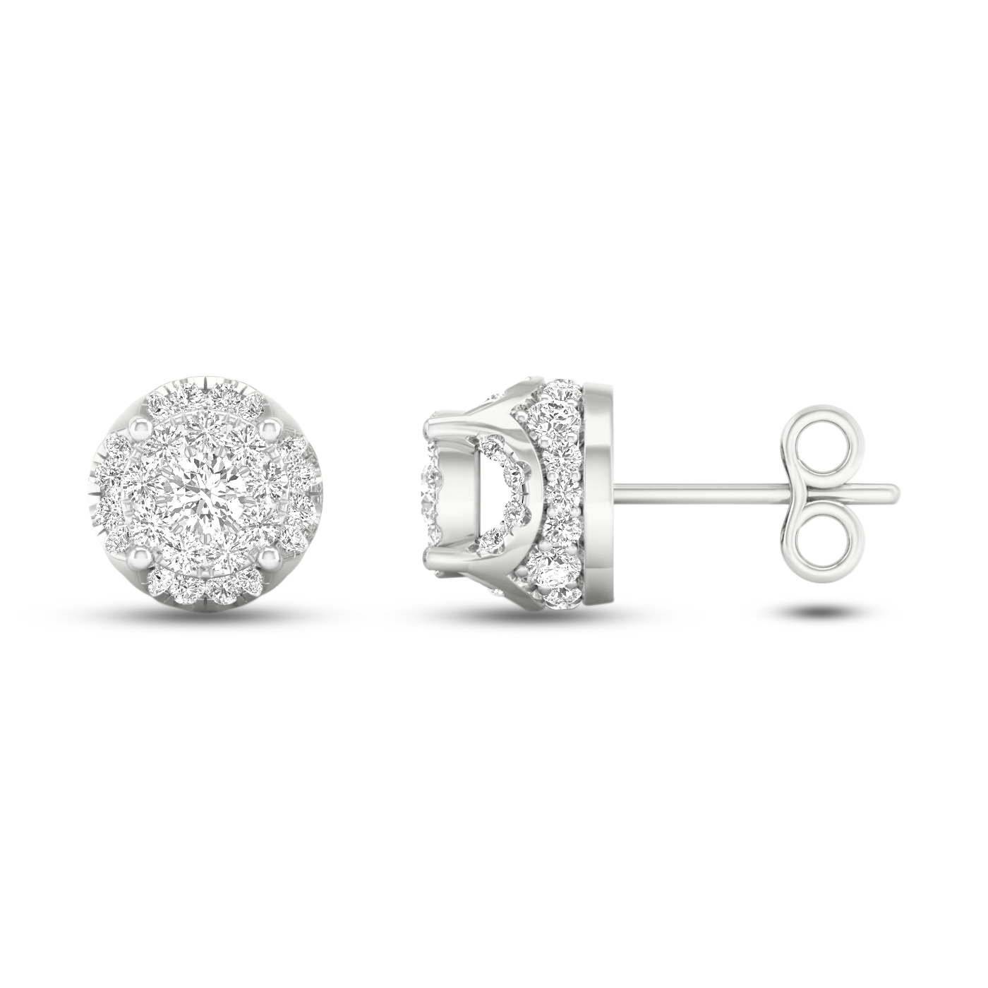 59160.jpg 10K 0.50CT Diamond Earring - Image 1