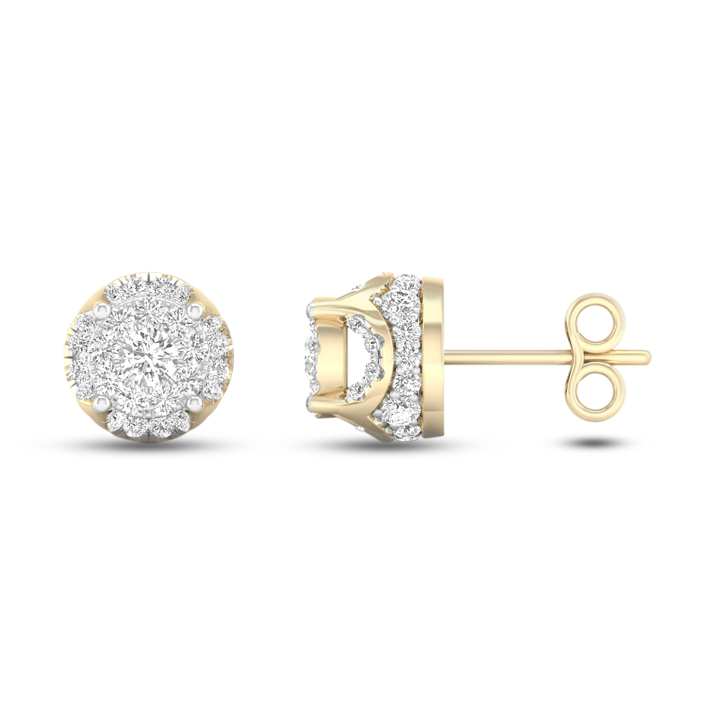 59161.jpg 10K 0.50CT Diamond Earring - Image 1