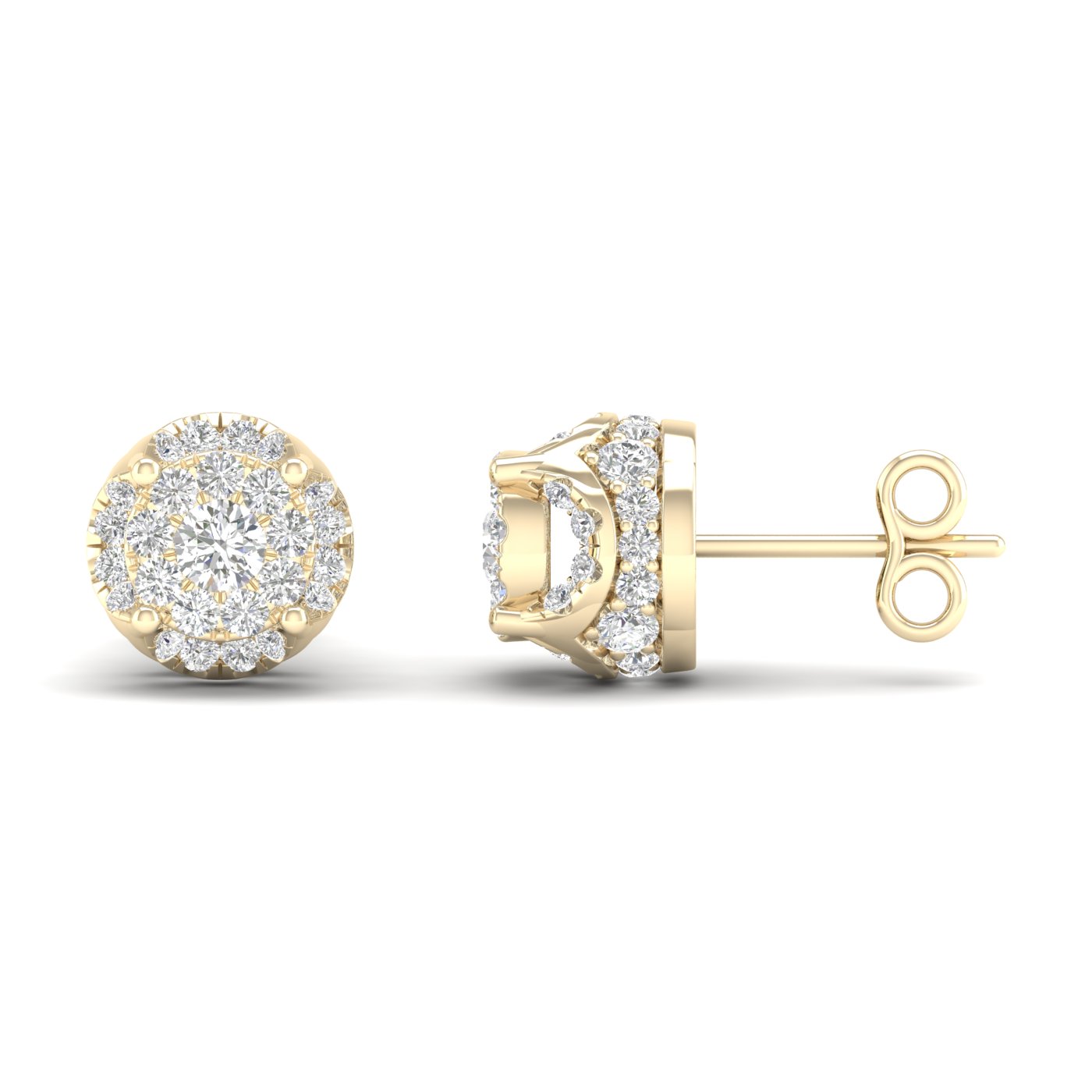 59163.jpg 10K 1.00CT Diamond Earring - Image 1