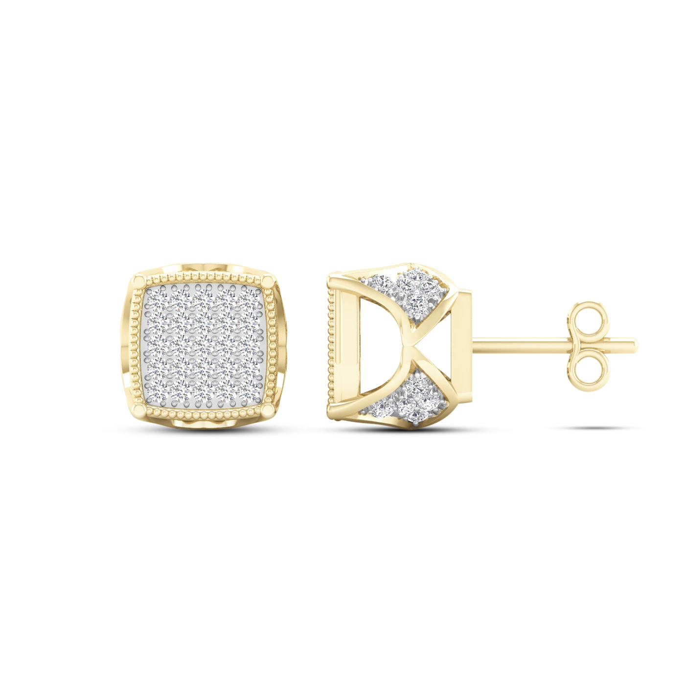 59171.jpg 10K 0.25CT Diamond Earring - Image 1