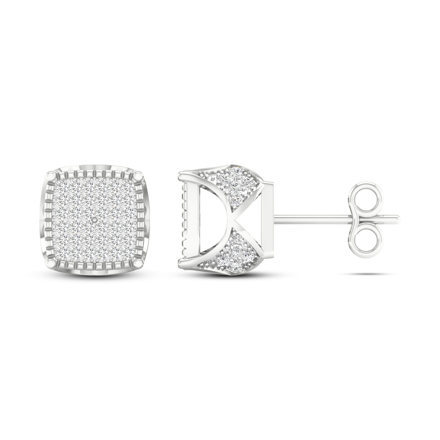 59172.jpg 10K 0.33CT Diamond Earring - Image 1