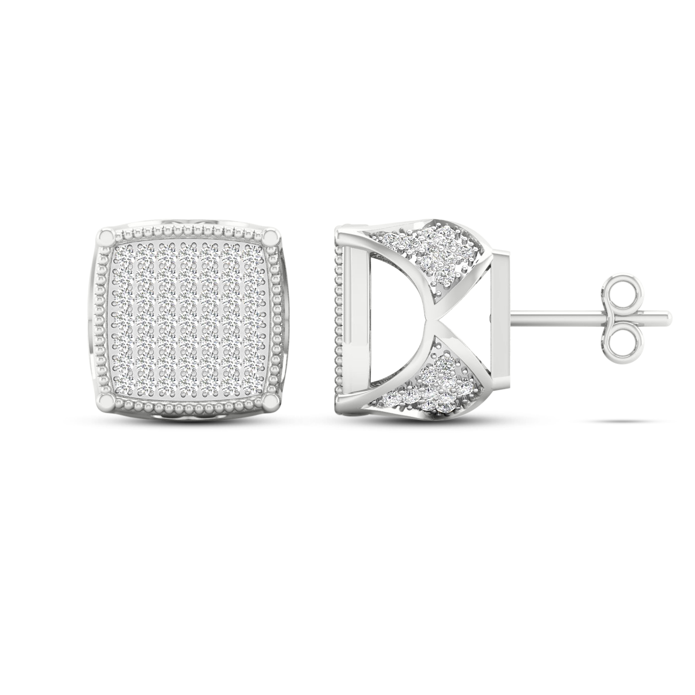59174.jpg 10K 0.33CT Diamond Earring - Image 1