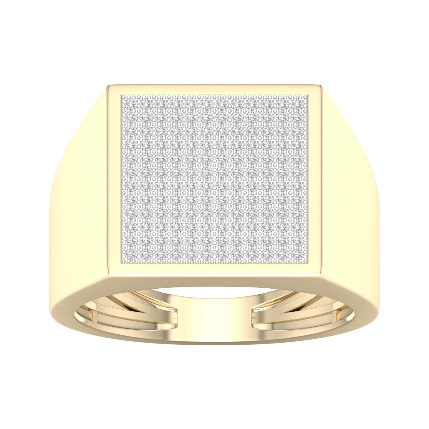 59238_1.jpg 10K 0.50ct Diamond Mens Ring - Image 1