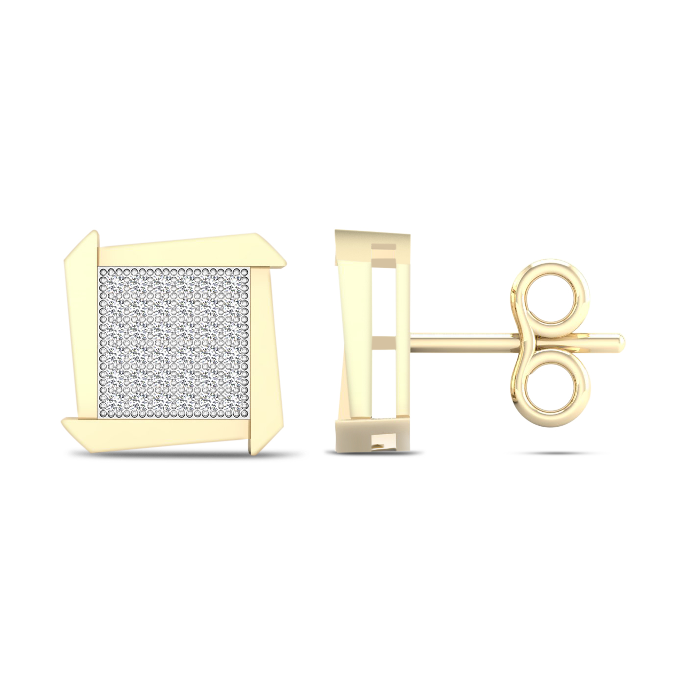 59464.jpg 10K 0.25CT Diamond Earring - Image 1