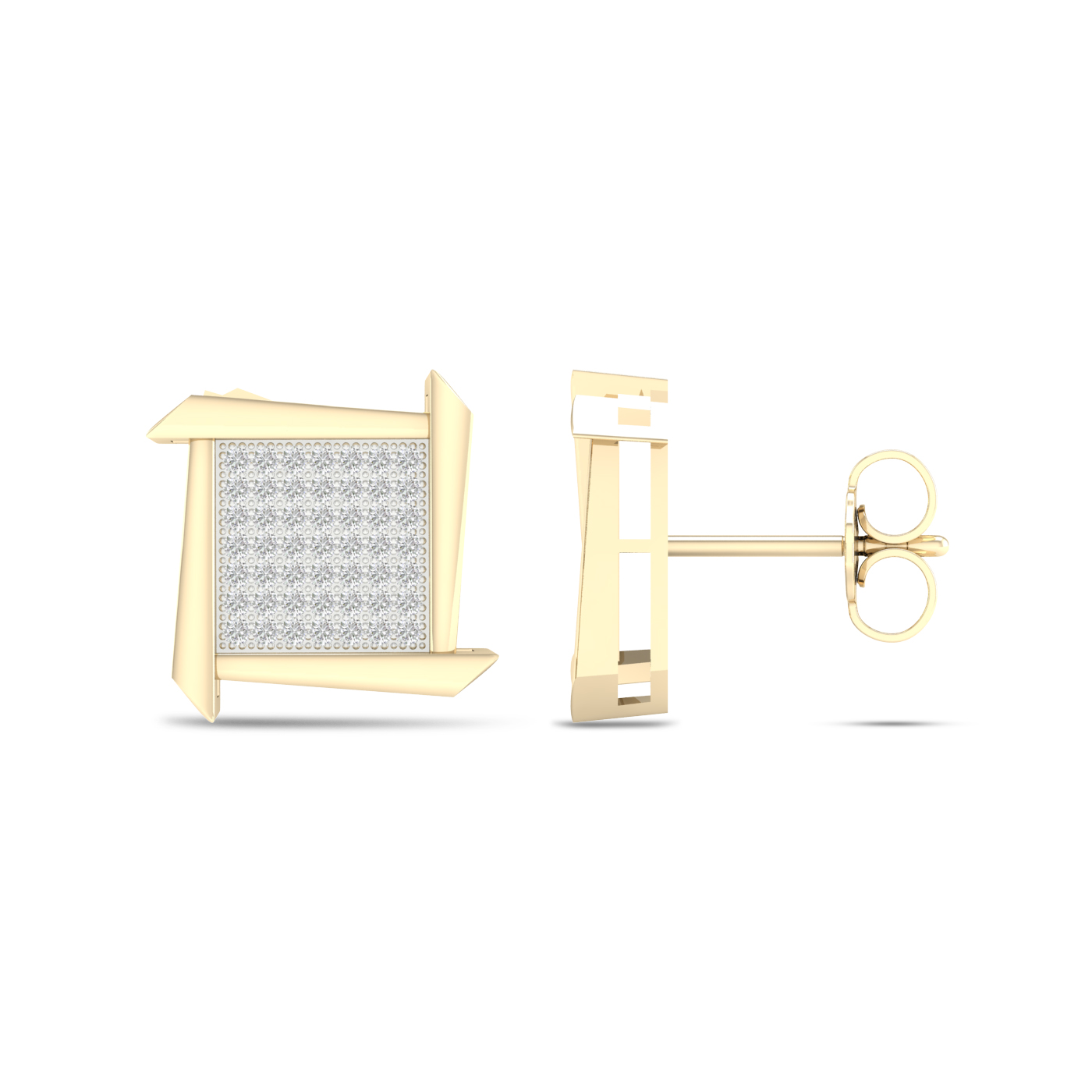 59468.jpg 10K 0.33CT Diamond Earring - Image 1