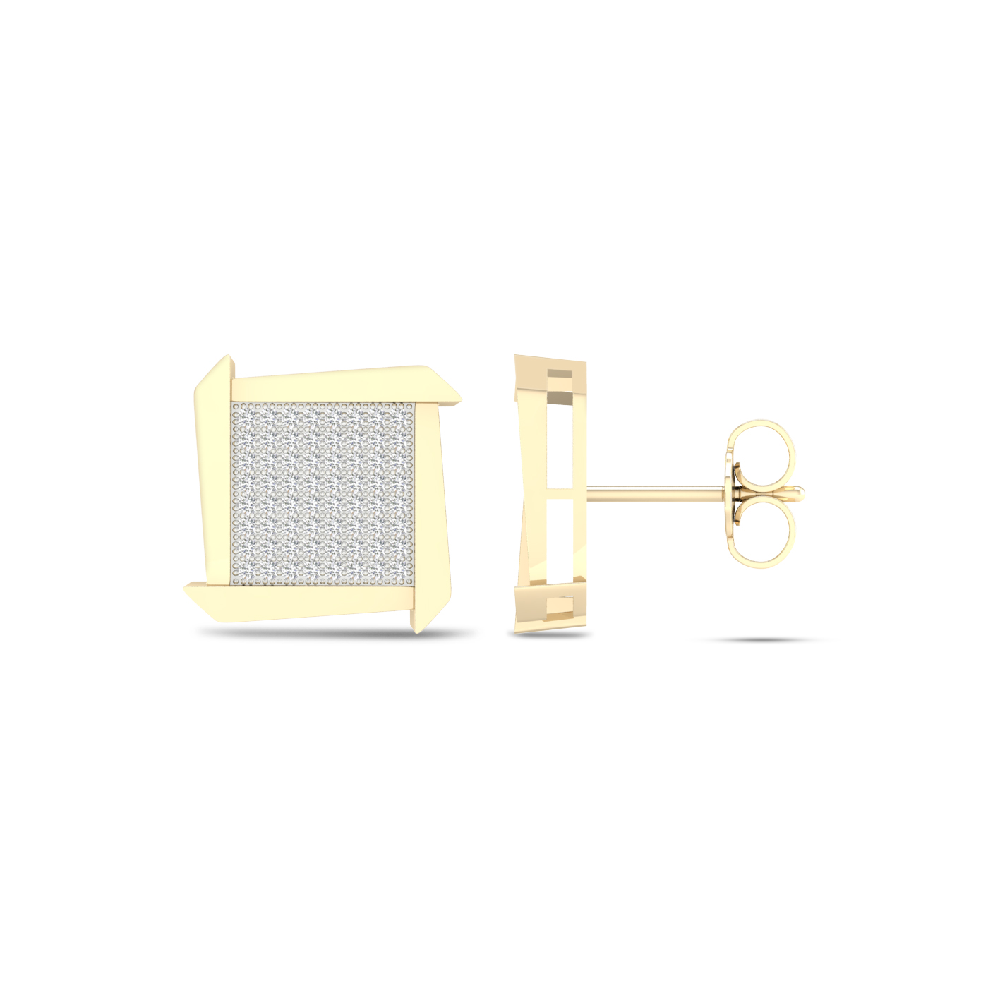 59469.jpg 10K 0.40CT Diamond Earring - Image 1