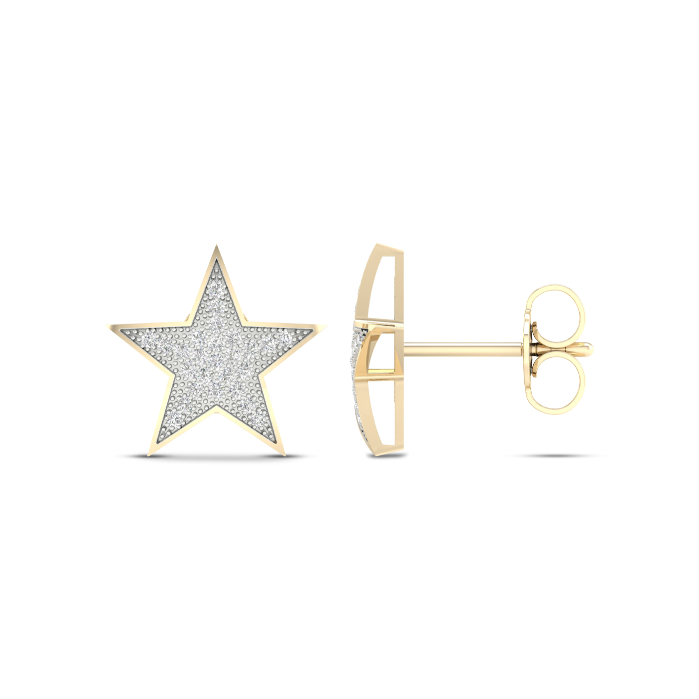 59472.jpg 10K 0.15CT Diamond Earring - Image 1