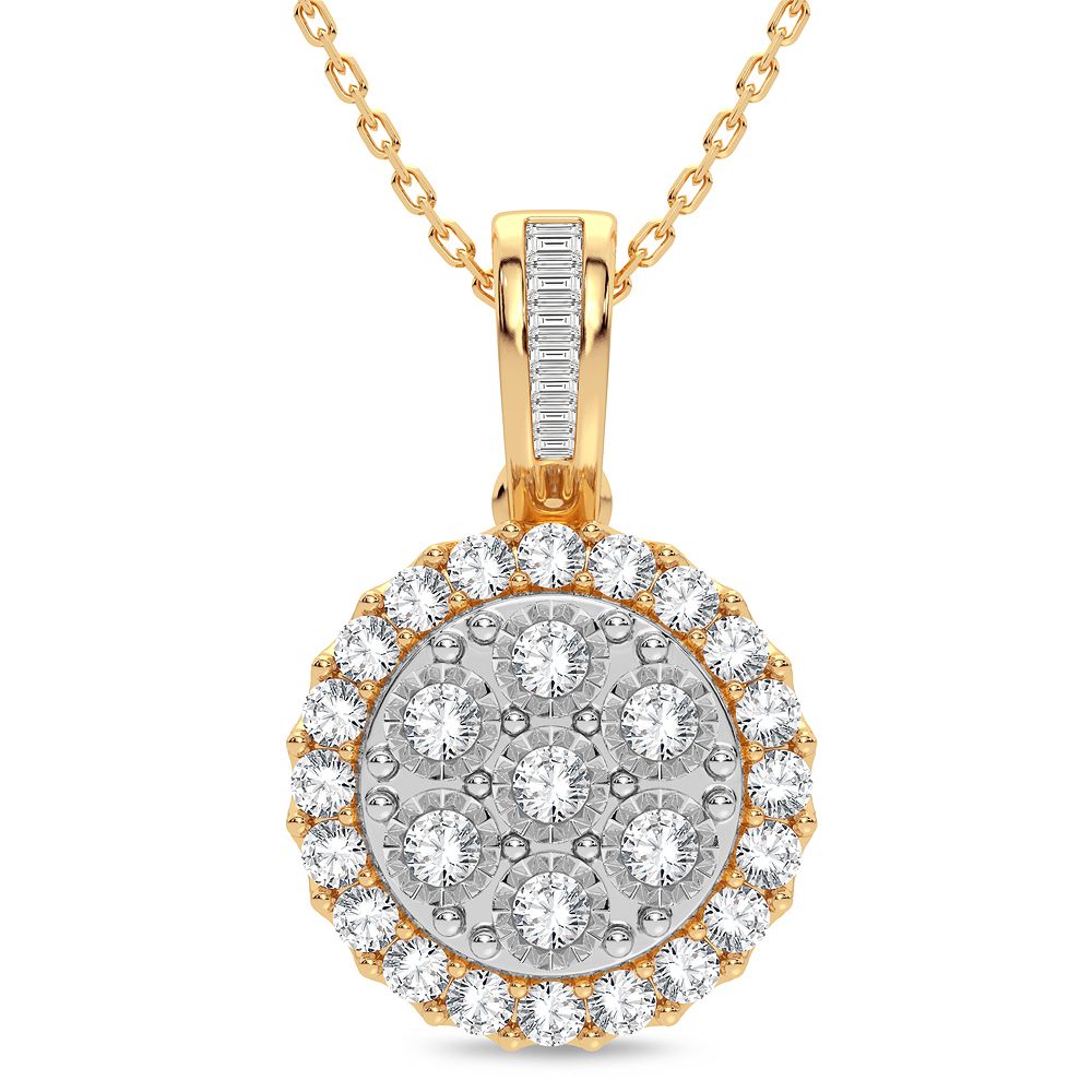 59683_1.jpg 14K 1.00CT Diamond Pendant - Image 1