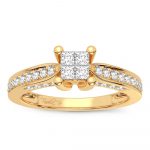 10K 0.50CT Diamond Ring
