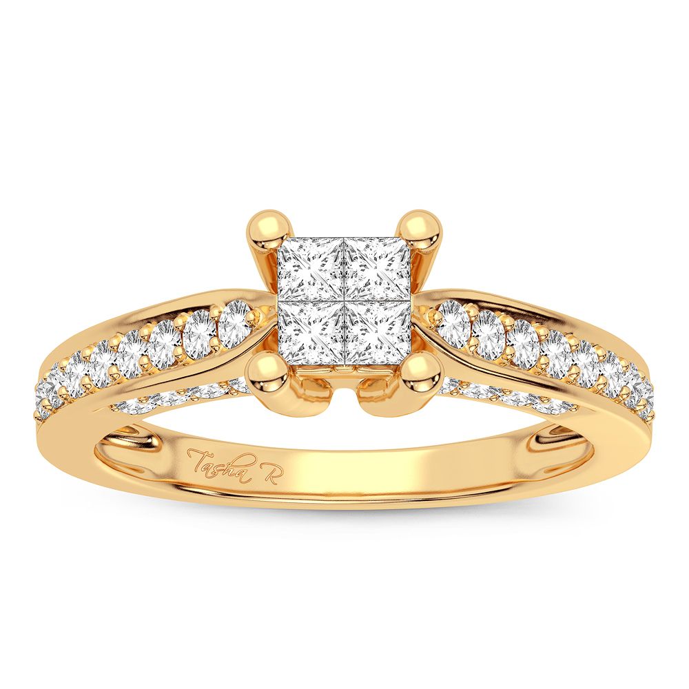 60107_1.jpg 10K 0.50CT Diamond Ring - Image 1