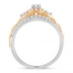 14K  1.01CT  Diamond  BRIDAL  RING - Image 3