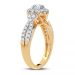 14K  1.00ct Diamond Engagement Ring - Image 2