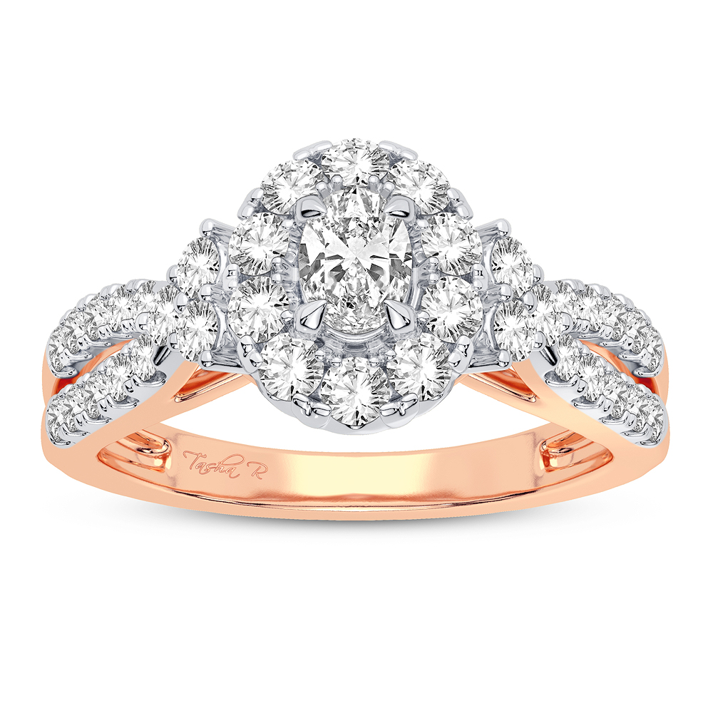 60780.jpg 14K 1.00ct Diamond Engagement Ring - Image 1