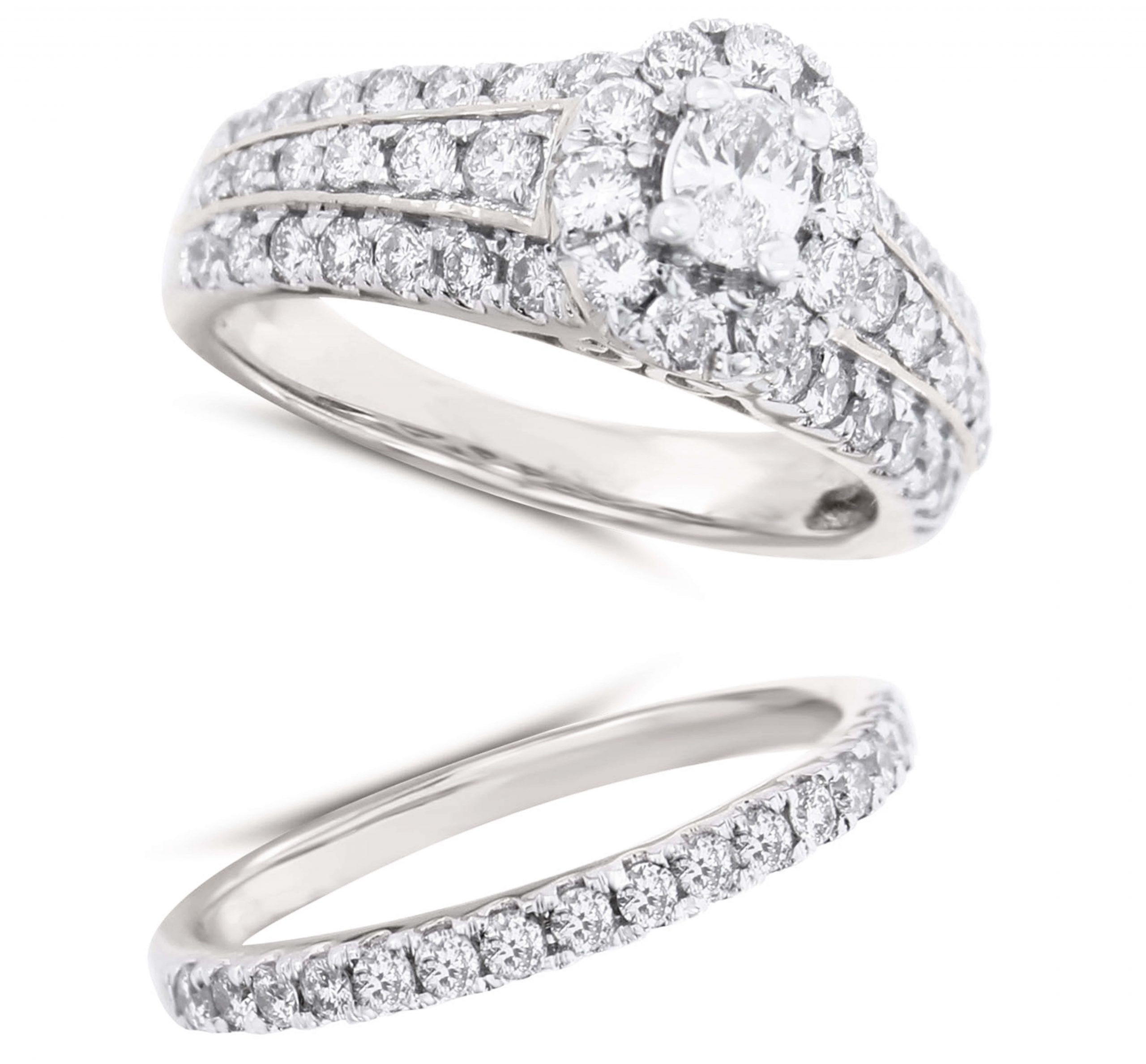 60784_1.jpg 14K 1.40ct Diamond Bridal Ring - Image 1