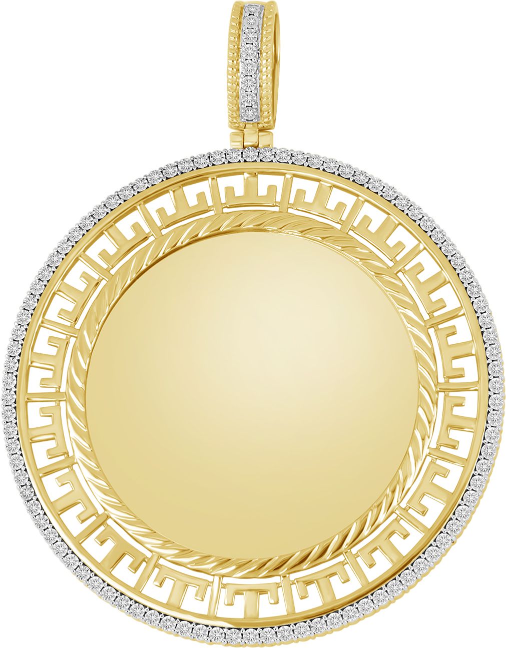 60963_1.jpg 10k 0.33ct Memory Pendant - Image 1