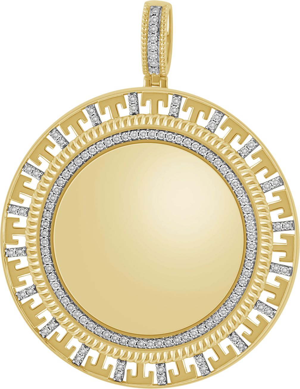 60965_1.jpg 10k 0.40ct Memory Pendant - Image 1