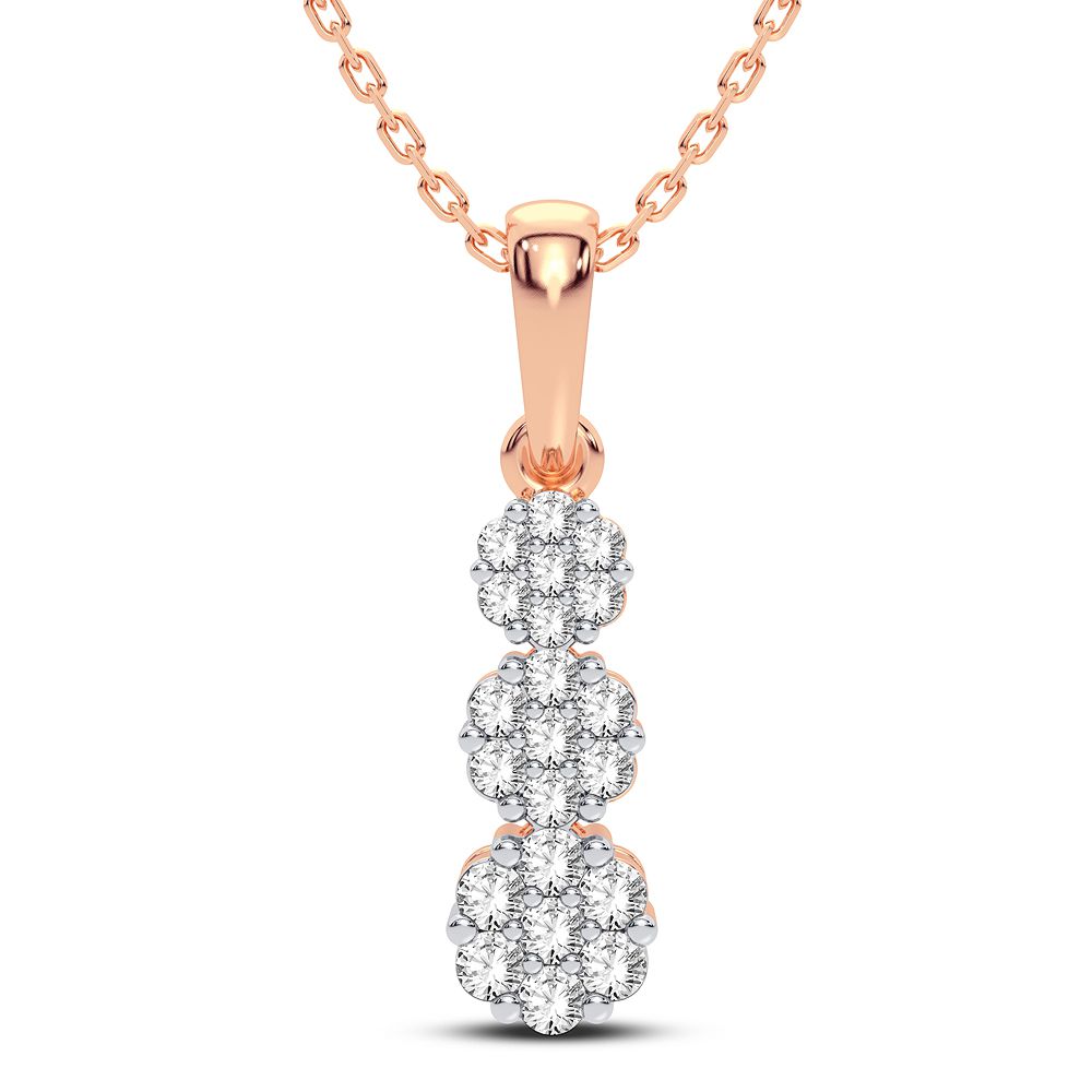 61015_1.jpg 14K 1.00CT Diamond Pendant - Image 1