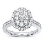 14K 0.75ct Diamond Engagement Ring