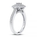 14K 0.75ct Diamond Engagement Ring - Image 2