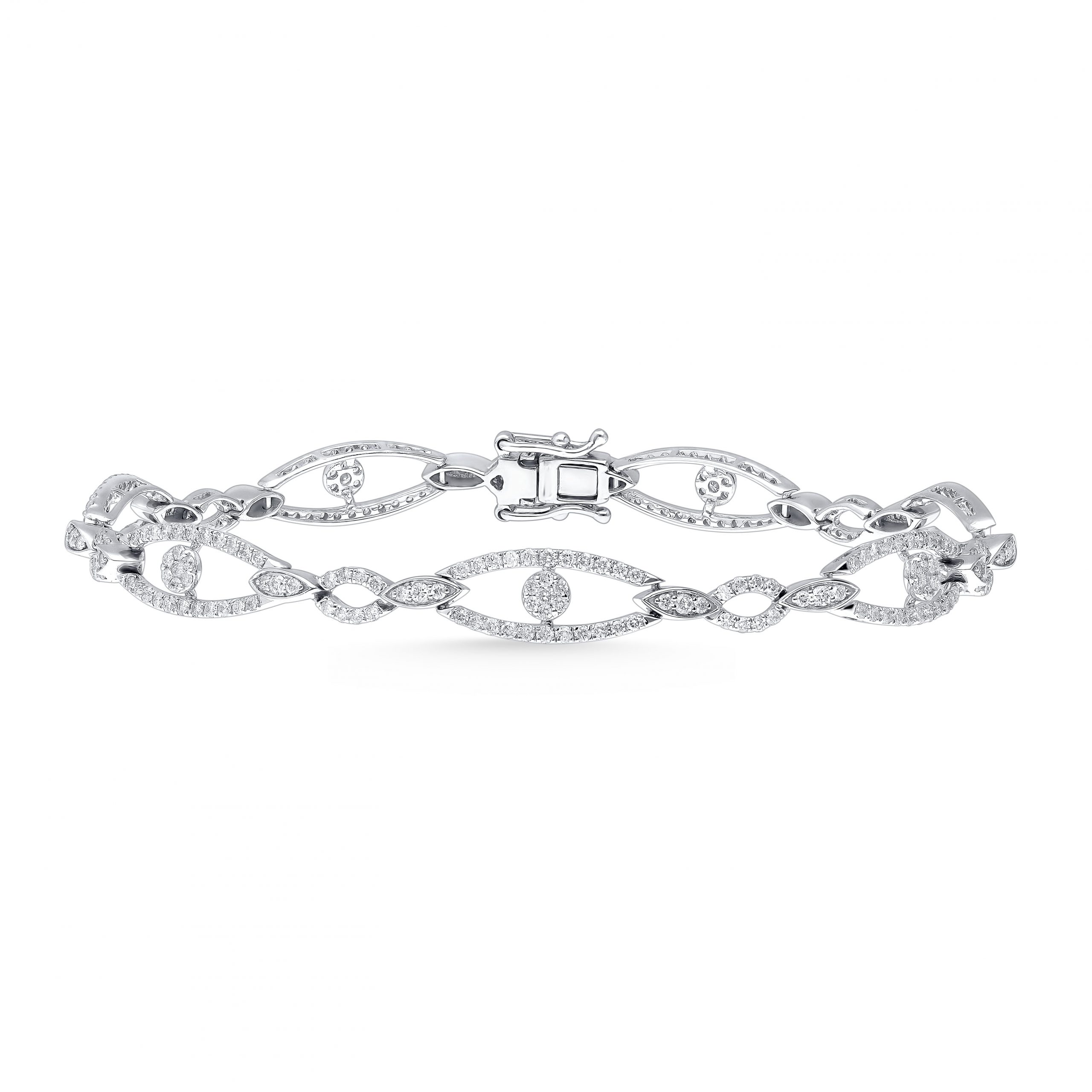 61263_1.jpg 14K 1.76ct Diamond Bracelet - Image 1