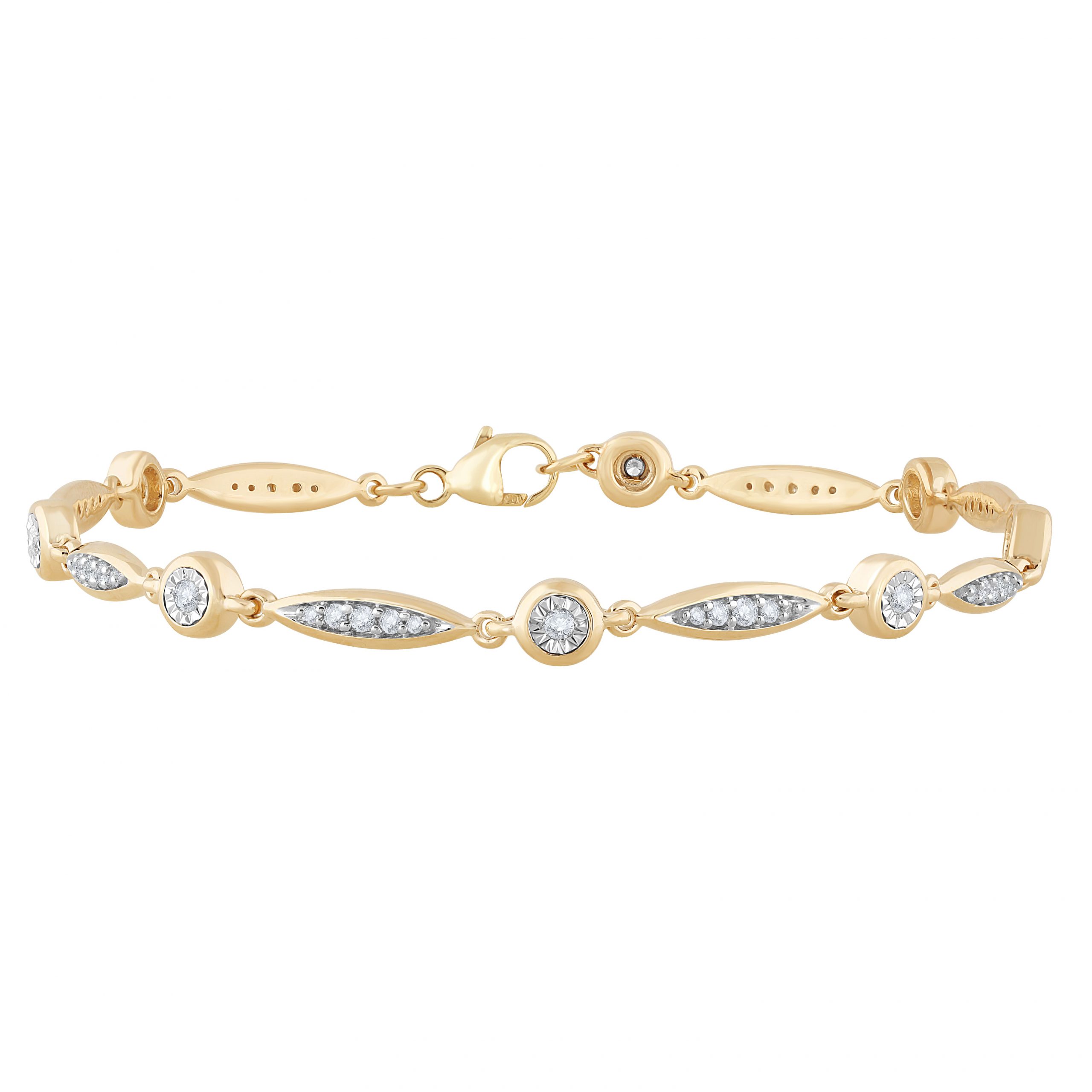61306_1.jpg 10K 0.50ct Diamond Bracelet - Image 1