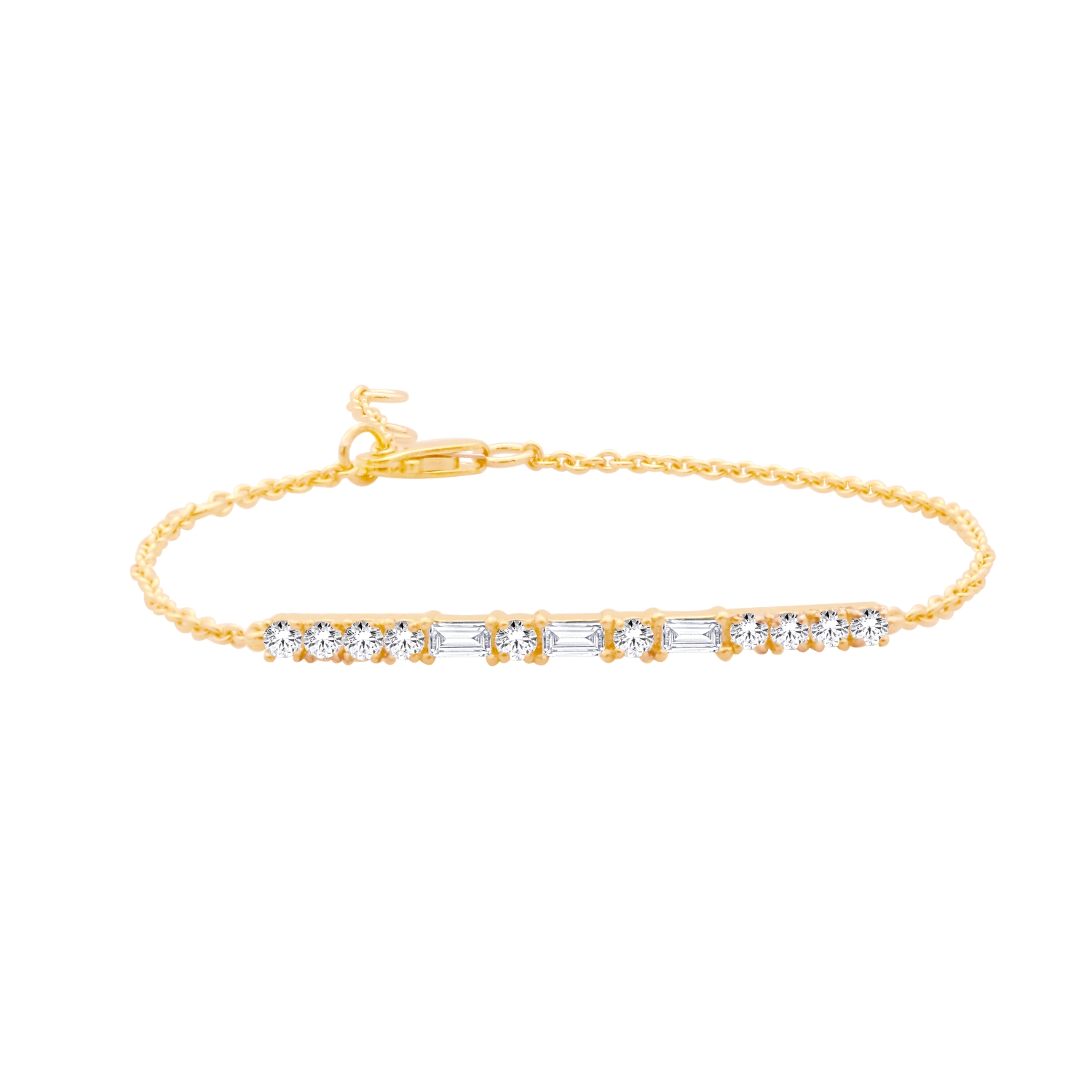 BCL0999.jpg 14KTGOLD 0.45CTW LBRACELET - Image 1
