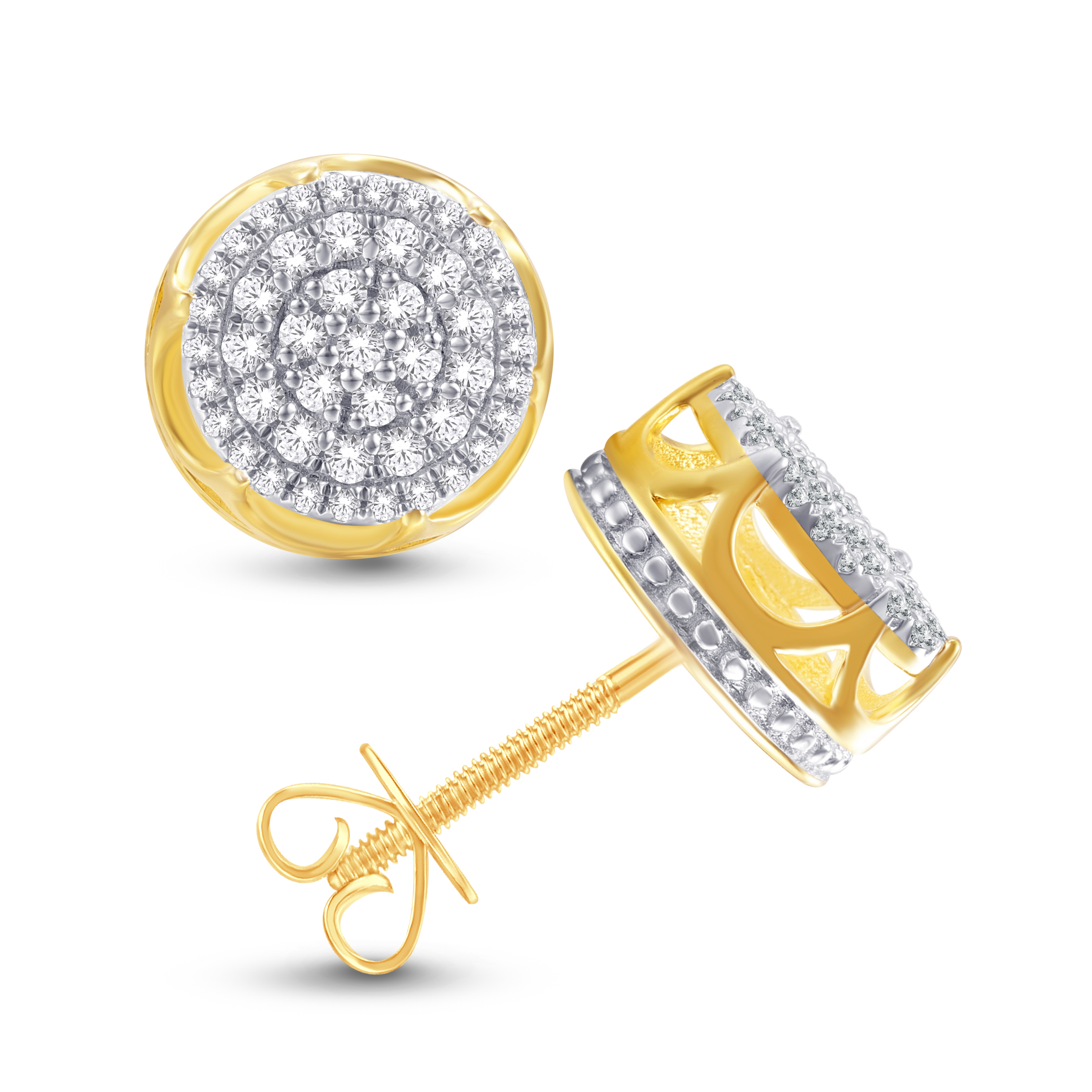 E6711-L-SL.jpg 10KT-0.45CTW EARRINGS - Image 1