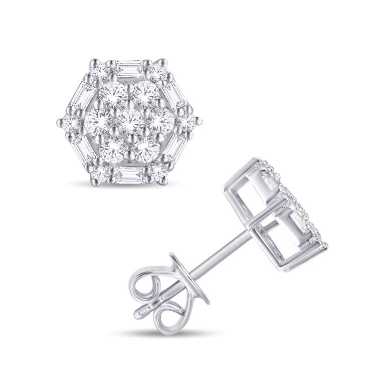 E7470.jpg 10KT-0.75CTW EARRINGS - Image 1