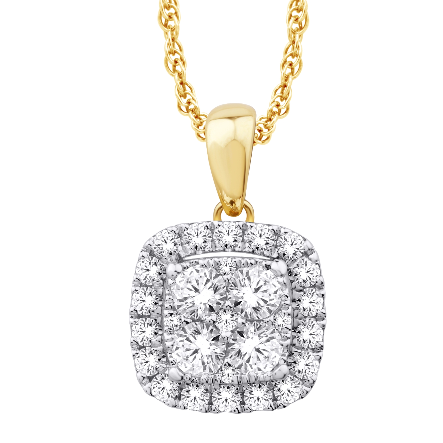 P5311-0.75.jpg 10KTGOLD 0.75CTW PENDANT - Image 1