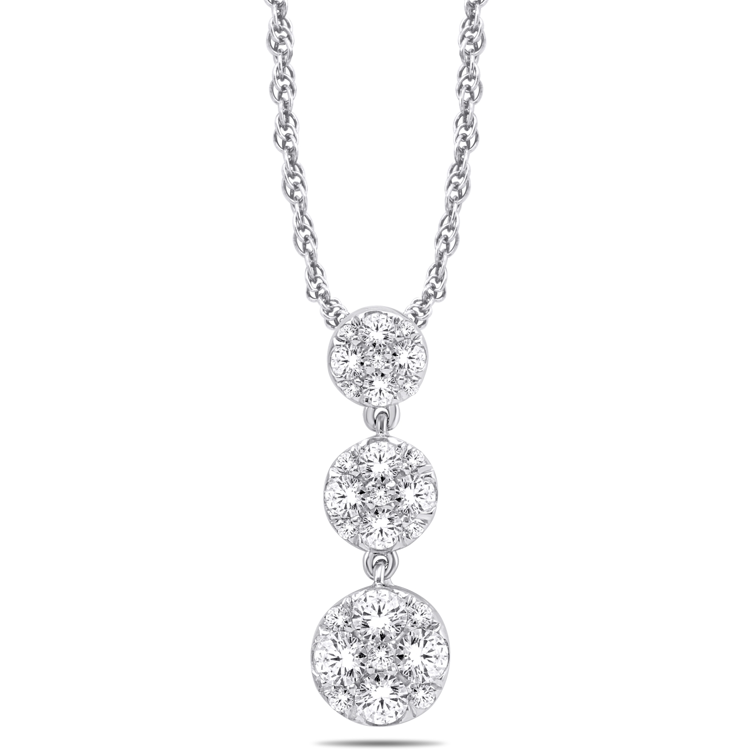 P5425.jpg 10KTGOLD 0.45CTW PENDANT(SET) - Image 1